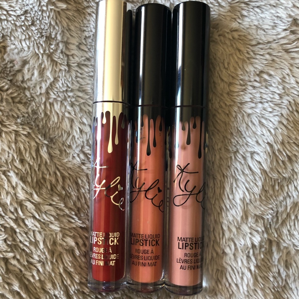 Kylie liquid matte lipsticks